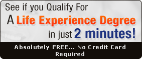 Life Experience Degree in Just 2 Minutes